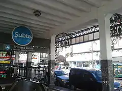 Entrada al subte