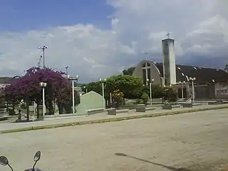 Plaza de armas de Bellavista de Jaén, Perú
