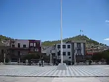 Cerro El Lobo-Las Lajas, donde se encuentra la Bandera Monumental.