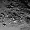 Imagen de New Horizons de los enigmáticos Norgay Montes de Plutón