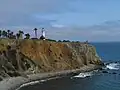 El faro "Point Vicente Lighthouse"