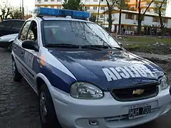 Corsa Classic Sedan GL Policial (Pcia de Buenos Aires, Argentina) Parabrisas blindado