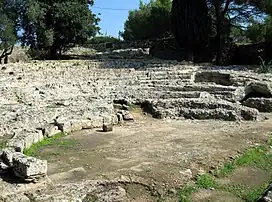 Ruinas del Teatro Romano de Pollentia