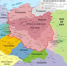 Polonia en el año 1000.