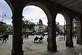 Soportales de la plaza