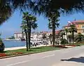 El paseo (riva) de Poreč