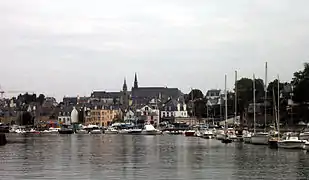 Vista de Auray.