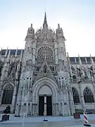 Transepto norte de la catedral de Évreux