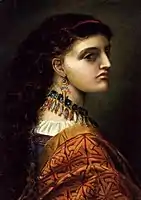 Retrato de mujer, 1865