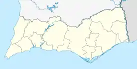 União das Freguesias de Bensafrim e Barão de São João ubicada en Distrito de Faro