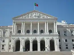 Palácio de São Bento en Lisboa (Parlamento).