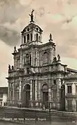 El templo en 1927