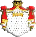 Escudo de mortero presidente y conde siglo XVIII