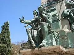 Décio Villares: «Monumento a Júlio de Castilhos», c. 1913, Porto Alegre.