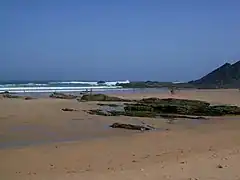 Playa de la Amoreira.