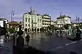 La plaza en 2000