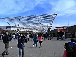 Ingreso al Predio Ferial Catamarca, sede de la Fiesta Nacional e Internacional del Poncho.