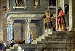 Presentación de María, de Tiziano.