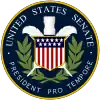 Escudo del Presidente pro tempore del Senado de los Estados Unidos