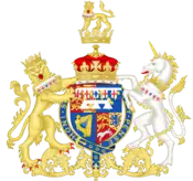 Escudo de Guillermo Federico, duque de Gloucester y Edimburgo