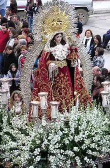 Procesión de la Virgen de la Paz. (24 de enero)