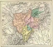 Provincia_Barquisimeto,1840 aparece sarare,buria,altar cuando ese entonce pertenecían al departamento  de barquisimeto(hoy municipio  Iribarren)