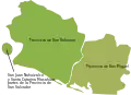 Provincia de San Salvador y provincia de San Miguel de 1535 a 1560.