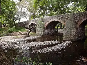 Puente Tlautla en Santiago Tlautla