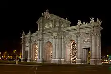 Puerta de Alcalá en Madrid