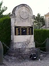 Monumento de la guerra.
