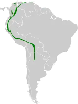 Distribución geográfica del birro chico.