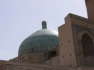 Cúpula de la mezquita de Qazvin