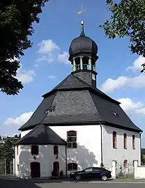 La iglesia de Marienberg-Rübenau.