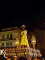 Trono de la Semana Santa de Málaga.