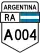Ruta Nacional A004