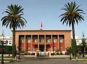Rabat - building of parlament.JPG