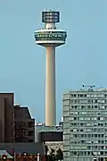 La St. John's Beacon (1965) de Liverpool, una torre de vetilación con un mirador