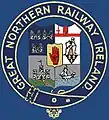 Escudo de armas del Great Northern Railway de Irlanda (GNR).