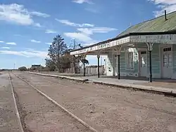 Estación del ferrocarril.