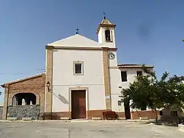 Vista de la iglesia de Raspay