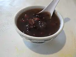 Sopa de judía azuki