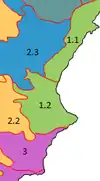 Sectores biogeográficos de la Comunidad Valenciana