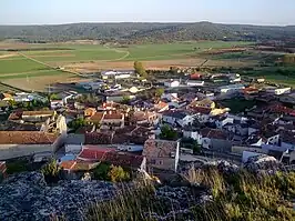 Vista panorámica de Reillo desde el Cerro del Castillo.