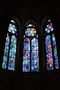 Chagall, Vitrales para la Catedral de Reims, 1974.