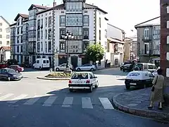 Plaza de la Libertad en Reinosa.