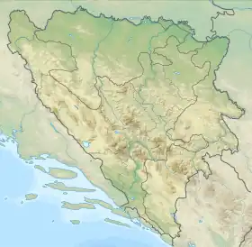 Bobovac ubicada en Bosnia y Herzegovina