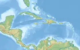 Isla Serranilla ubicada en Mar Caribe