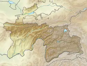 Montes Fann ubicada en Tayikistán