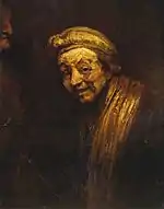 Autorretrato de Rembrandt (1662).