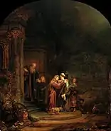 Rembrandt, La Visitación